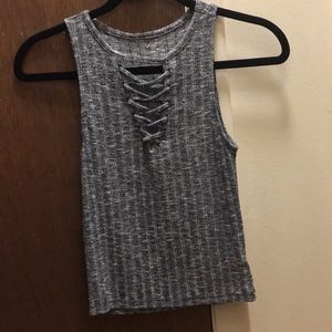 American eagle v-neck sleeveless top